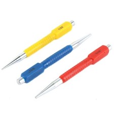 3pc Colour Coded Nail Punch