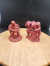 FEMALE NUDE -  STUDIO ART POTTERY SCULPTURE  Father And Child 