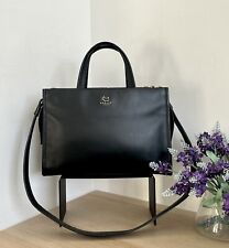 Radley Hope Place Black Leather Zip Top Shoulder Grab Bag