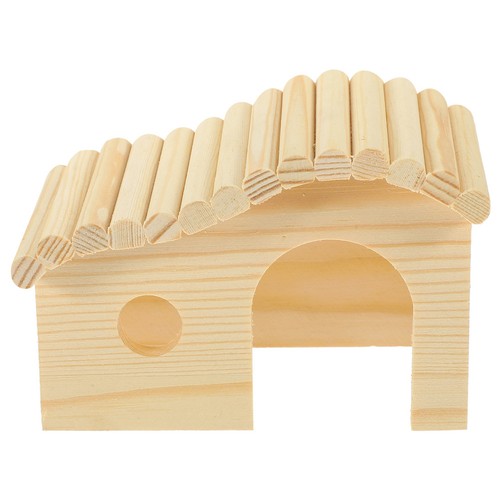 Dwarf hamster house wood - hamster, hut