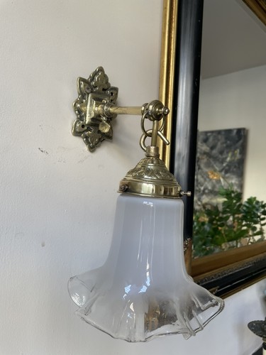 Vintage antique brass wall - vintage,