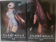 Silent Hill 2 Red Pyramid Thing & Bubble Head Nurse Figure Set Konami Prize