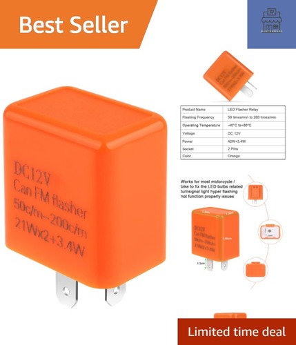 Automatic pin led flasher - 2-pin,
