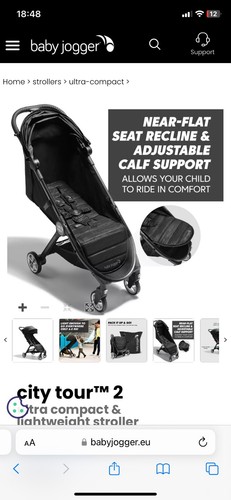 Baby jogger city tour black - jogger,
