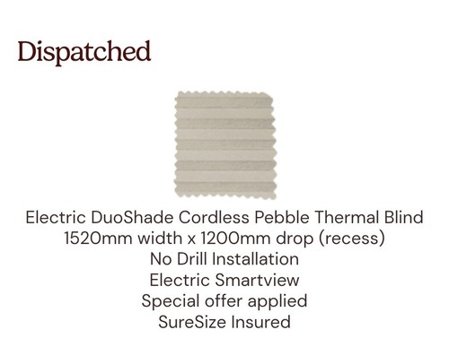 Blinds electric duoshade - electric,