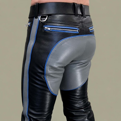 Men real natural cowhide - real,
