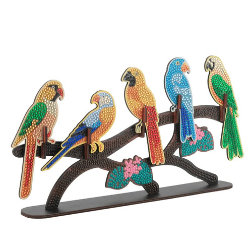 Craft buddy exotic birds - craft,