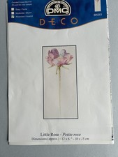 2 x DMC counted cross stitch patterns 1 x floss