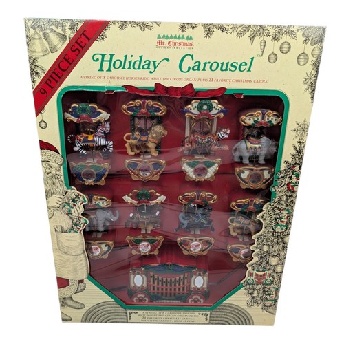 Christmas holiday carousel - mr.,
