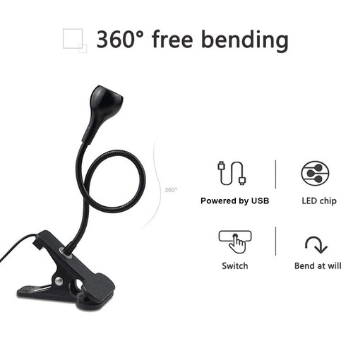 Led usb clamp clip - led, flexible