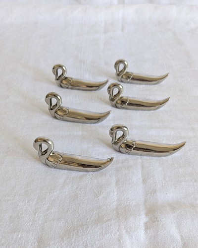 Set vintage swan knife - vintage,