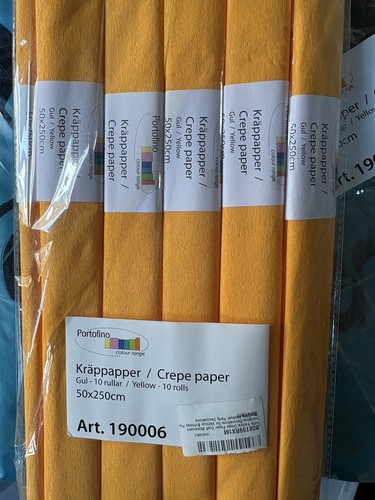 Crepe paper rolls 50cm - paper, 250