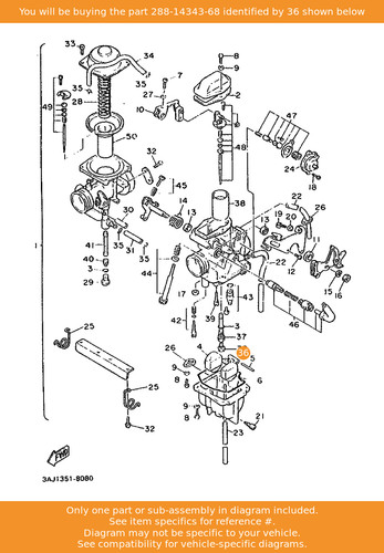 Yamaha jet main - jet,,