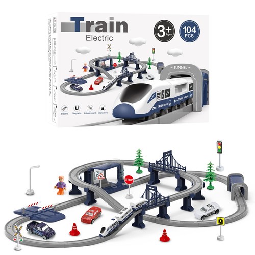 Electric train sets railway - train,