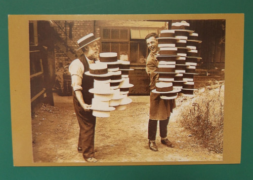 Straw hats luton 1928 - straw, heat
