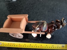 Ceramic Shire Horse Pulling