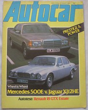 AUTOCAR magazine 28/8/1982