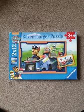 Ravensburger Kids Paw Patrol 2 x 12 Pieces Jigsaw Puzzles 3+