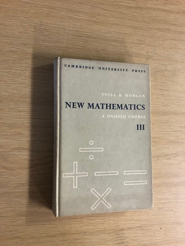 New mathematics volume - new,