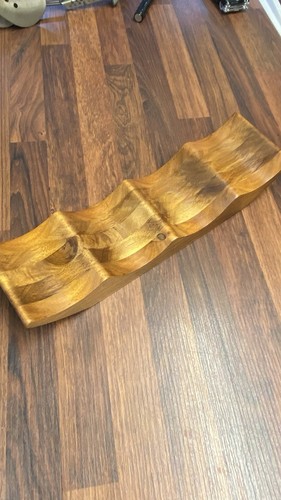Hardwood wine bottle - hardwood, holder