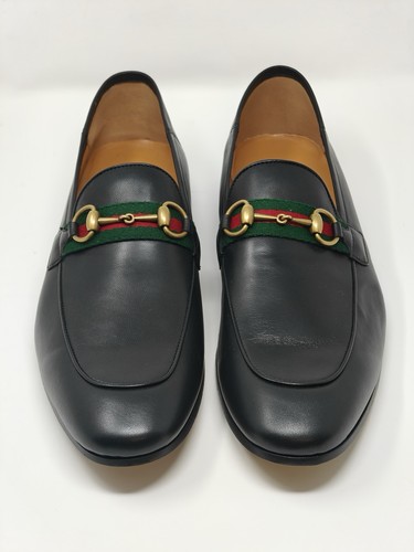 Gucci black jordaan leather - jordaan,