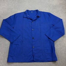 French Jacket Adult Large Blue