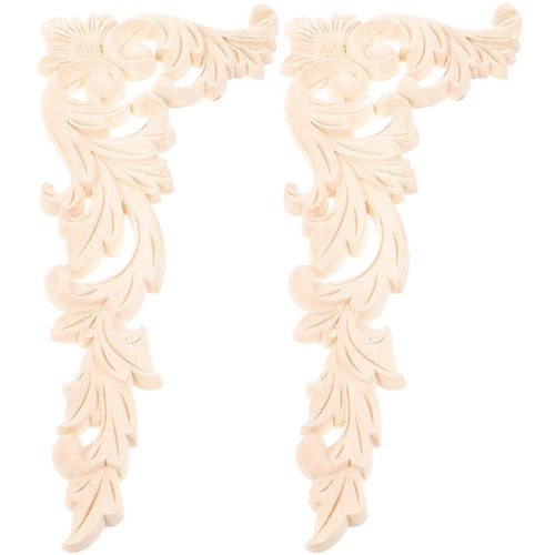 Pcs carved wood - carved, appliques