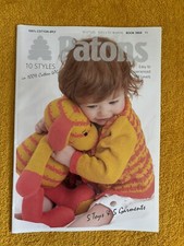 Patons Knitting Pattern Book