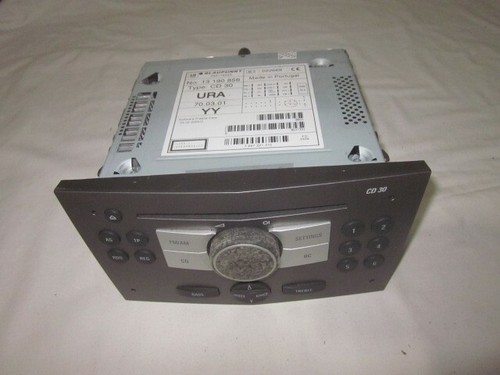 Car radio from vauxhall zafira - from,