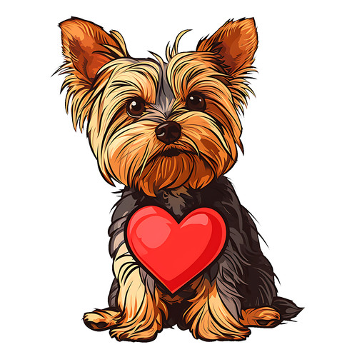 Yorkshire terrier car - terrier, decal