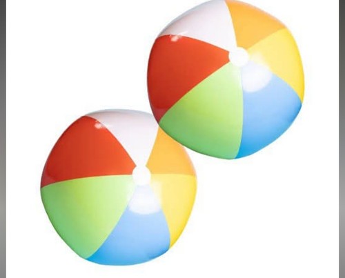 Pack large beach balls - large,