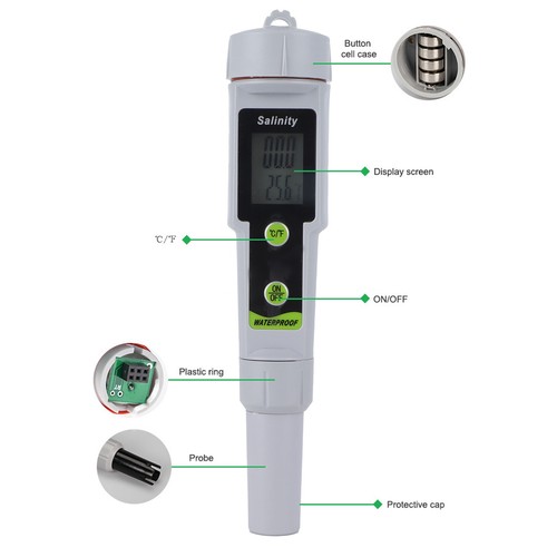 Salinity meter digital - digital, pentype