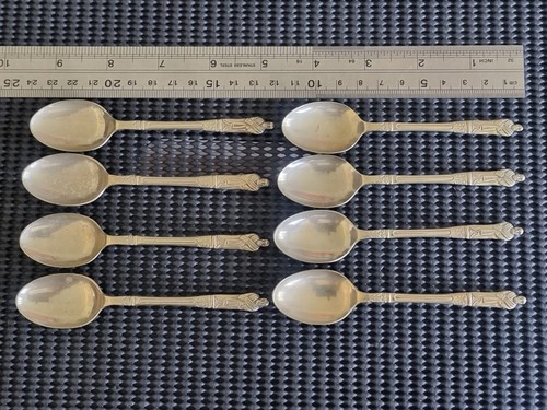 Antique apostle spoons set - spoons,