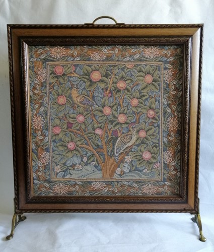 Carved oak style framed - oak,