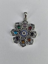 Pentagram lotus evil eye - lotus,