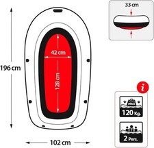 Intex 200 Explorer Pro Inflatable Boat