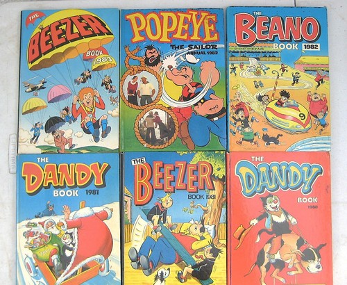 Vintage annuals bundle 6 - vintage,