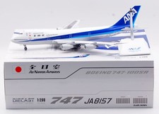 JC Wings 1:200 ANA Boeing B747-400 Diecast Aircraft Jet Model JA8157 Flaps Down