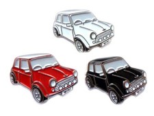 Mini Cooper Car Set of 3 Red