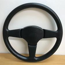 Genuine Nardi GTI Engineering 365mm, Black Leather Steering Wheel. RARE!  8B