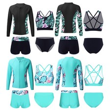 Kids Girls Swimming Costumes 4