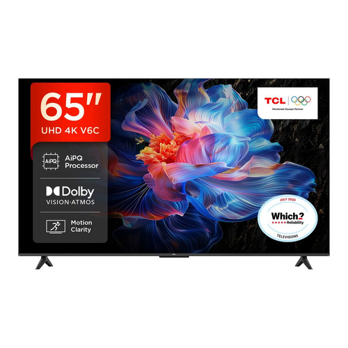Tcl 65v6c hdr smart - 65", 4k