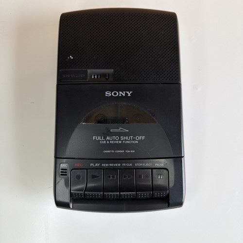Sony tcm 939 cassette corder - tcm-939, cassette-corder