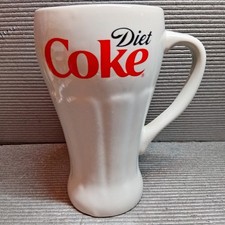 Official COCA COLA Diet Coke  2016 Grey Tall Ceramic Mug Cup Pint Size