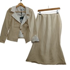 Presen De Luxe 2 Piece Outfit 8 Champagne Women's Wedding Wear Event Preloved 