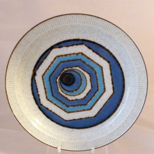 Poole pottery lagoon pattern - lagoon,