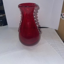 Lovely Vintage Cranberry Glass