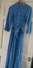 Zara Size M Blue Spot Marilyn