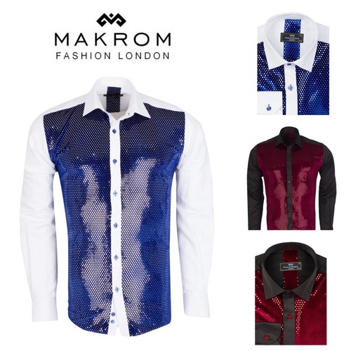 Makrom sequin fashion shirt - makrom,