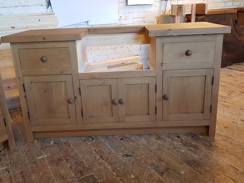Belfast sink units oak - ,